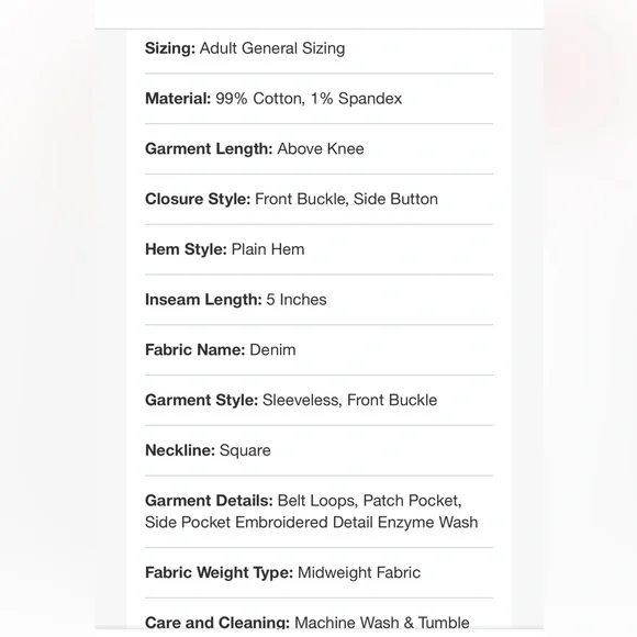 NEW Humankind Rainbow Overall Shorts • Super Cute!!! - Picture 6 of 8